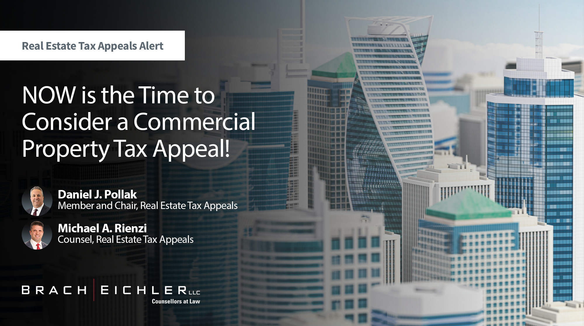 NOW is the Time to Consider a Commercial Property Tax Appeal! - Healthcare Law Update - February 2025 - Brach Eichler